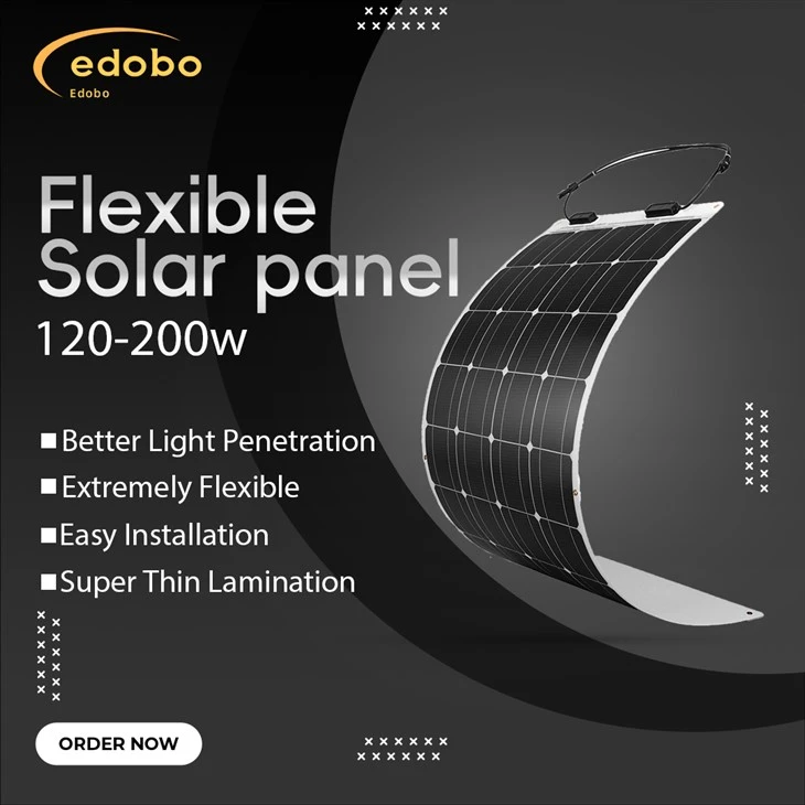 Panel Suria Fleksibel 200w Untuk Dijual