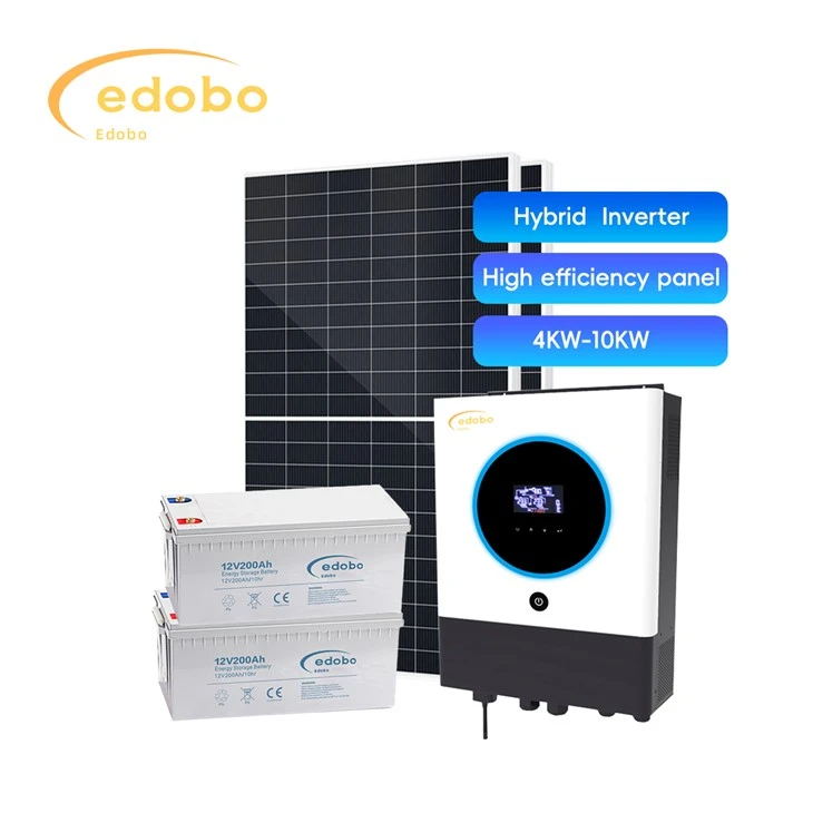 Penyongsang Hibrid 4kw 10kw Dengan Pengecasan Bateri Suria