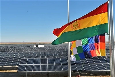 Timbalan Menteri Tenaga Bolivia memuji kemajuan yang boleh diperbaharui China...