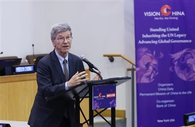 Jeffrey Sachs menganjurkan pembaharuan PBB, multilateralisme di New Era Lectu...