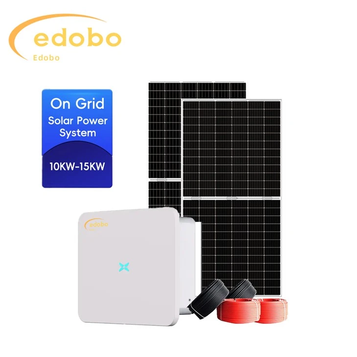 Pada komponen sistem kuasa solar grid dengan panel solar 590W