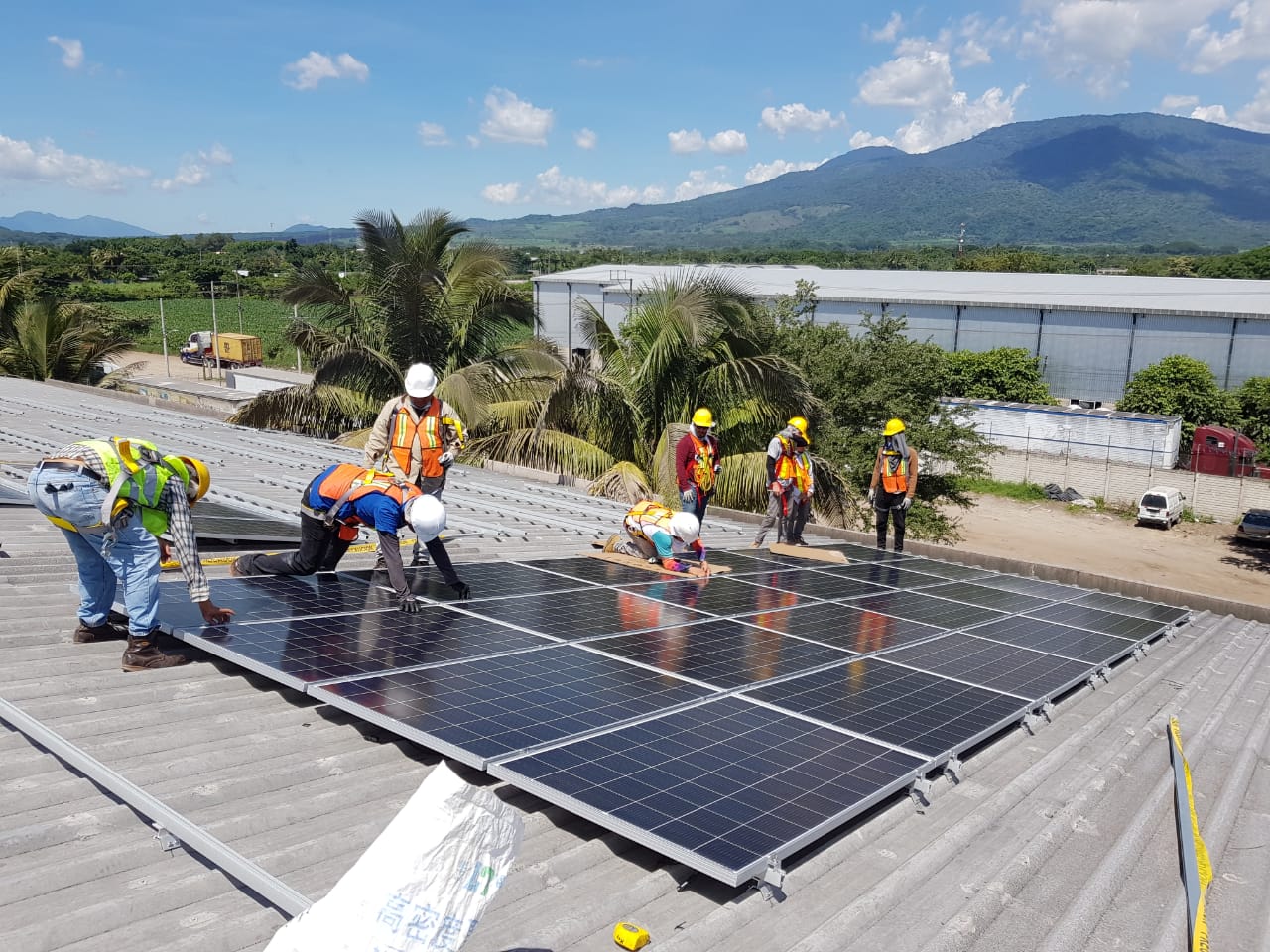 EL Salvador 215kw on grid solar sytem 29