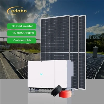 Komponen Sistem Kuasa Suria 50kw pada Grid