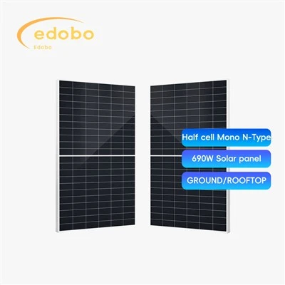 Panel Suria Sel Helf 670w 690w Dengan Sijil Penuh